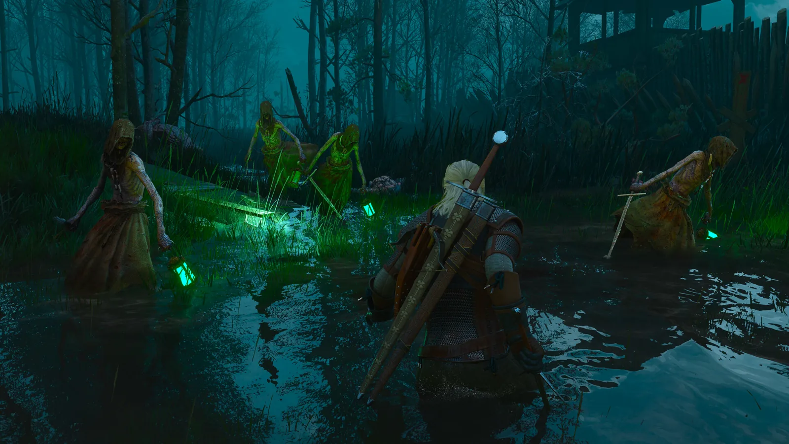 Official monster encounter screenshot used for the Witcher 3 bestiary guide